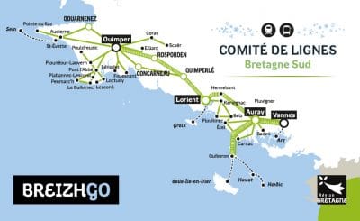 Comité de ligne Car BreizhGo en Finistère : 41, 42, 43, 45, 46, 51, 52, 52, 53, 54, 55, 56